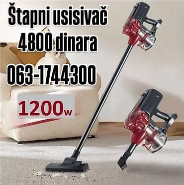 plinski top za grejanje: Štapni usisivač 1200 W - Snažan motor od 1200 W za efikasno — 1