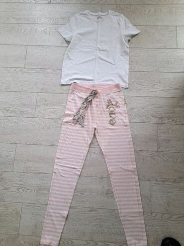 zimske pantalone za devojcice: Pajamas set, 140-146 — 1