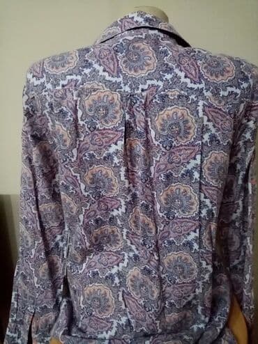 bajkerska jakna sa krznom: M (EU 38), Floral, Print, color - Purple — 3