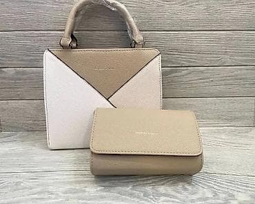 pletene torbe waikiki: Ženske torbe i novčanici – set - Elegantni set sastavljen od torbice — 3