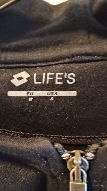 duks velicine s: Duks, M (EU 50), Lotto, bоја - Crna, Sa kapuljačom — 5