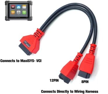 OBD2 kabel za FIAT / ALFA 12+8 Bypass adapter Chrysler OBD2 kabel za