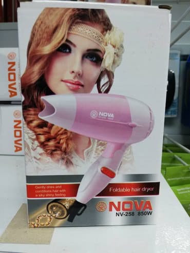 Fenovi za kosu: NOVA NV-258 Fen za kosu ( 850w ) putni - sklopivi NOVA NV-258 Fen za — 1