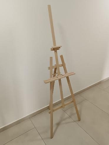 cev za trimer: Drveni slikarski štafelaj (studijski/atelje model) - Materijal — 1
