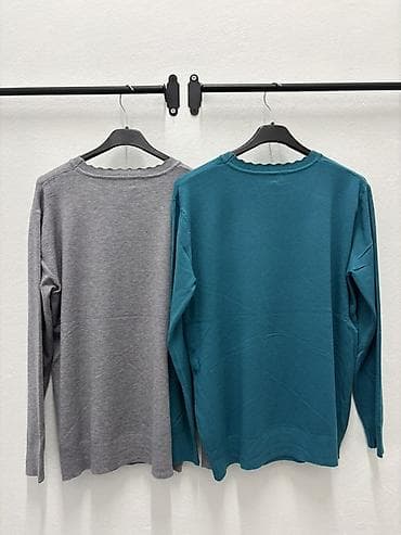 dzemper na dugmice: Ženski džemperi – razni modeli i boje - Kroj: klasični puloveri sa — 4