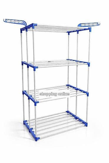 Stalak za susenje vesa poseduje tri nivoa koja mozete podesavati kako