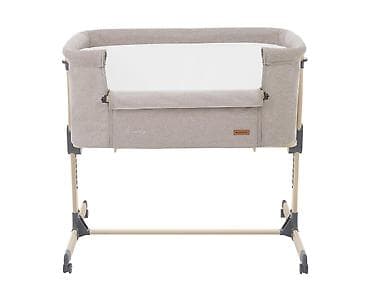patike sa satenskim pertlama: KIKKA BOO Kolevka AMARIS wood dekor – beige Šifra proizvoda: KKB2 — 5