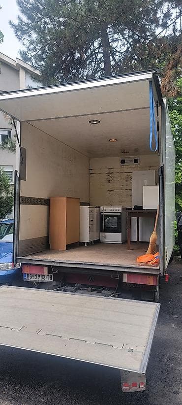 Usluge: Usluga selidbe i prevoza robe – sandučar sa hidrauličnom rampom - — 2