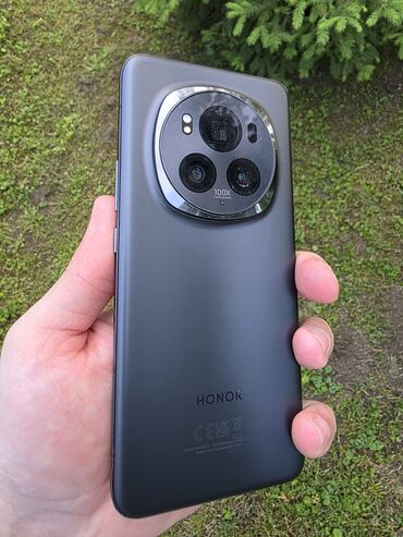 mala ta pec: Honor Magic 5 Pro, bоја - Siva, Otisak prsta — 5