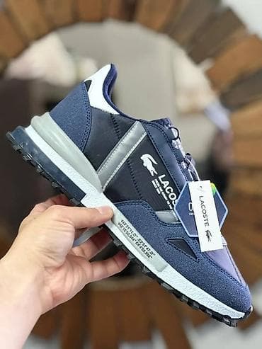 udobne muske patike: Lacoste patike – sportsko-lifestyle model - Materijali: kombinacija — 4