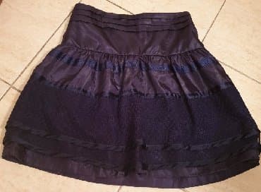 uske pantalone sa visokim strukom: Midi, 146-152, color - Blue — 4