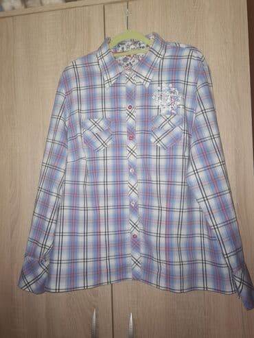 mango tunike: 4XL, Spandeks, Karirani, Prugasti, bоја - Šareno — 2