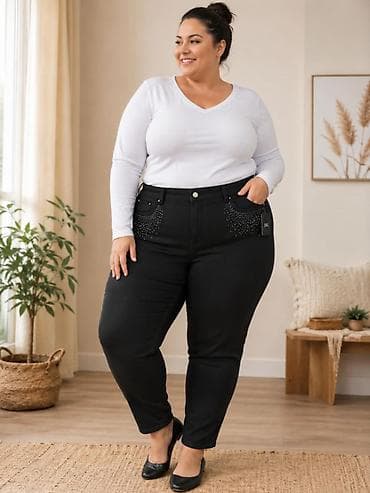 stil b subotica: Ženske pantalonе za punije dame – različiti krojevi - Modeli: capri — 2