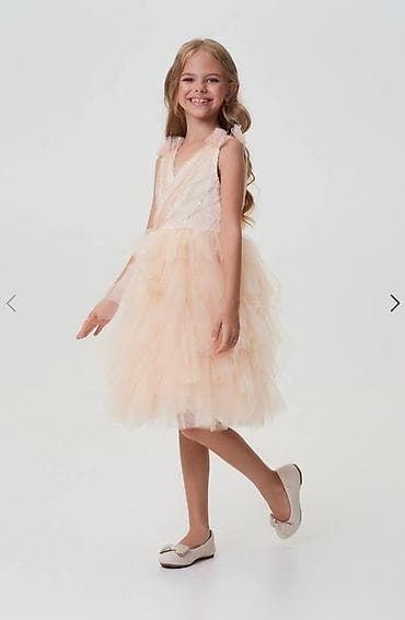 haljina legend: Dečija svečana haljina Choupette, boja breskve Mogu da isporučim — 3