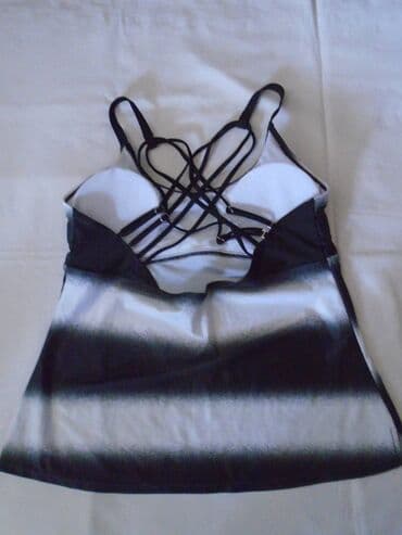 crop top c a: XL (EU 42), Stripes, color - Multicolored — 3