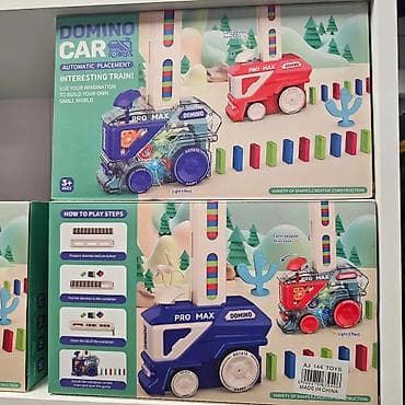 spajdermen igracke za decu: DOMINO CAR – automatsko slaganje domina - Interesantan “train” koji — 1