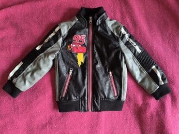 srebrna jakna za devojcice: Disney, Leather jacket, 98 — 1