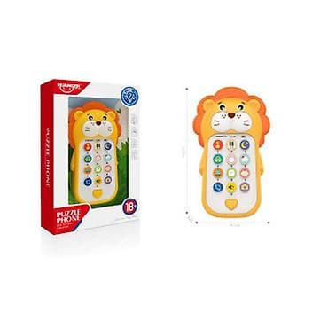 kinder joy igračke: Telefon lav za bebe – vedra igračka za ranu igru Šifra proizvoda: 48 — 1
