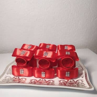 pomoc u kuci novi beograd: Prstenovi za salvete, u boji po zelji. Izrada nakon porudzbine — 3