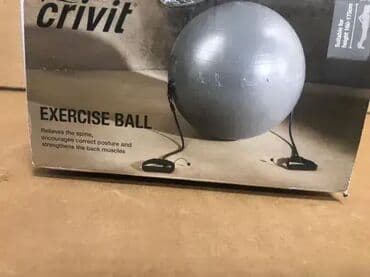 cena dukata franc jozef u srbiji: #0485 Crivit Fitness Ball - Lopta za vežbanje; Gimnastička loptaSa 2 — 2