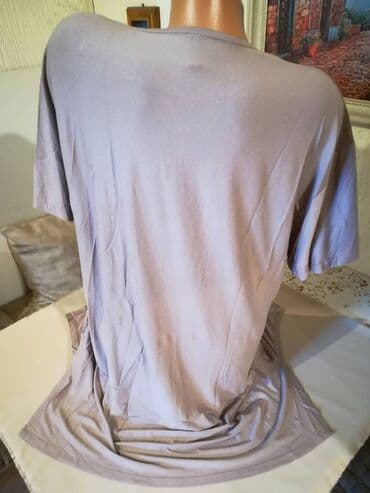 svecane tunike i pantalone: 2XL, Viskoza, Cvetni, Jednobojni, bоја - Bež — 5