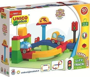 bicikla za decu od 8 godina: Androni Giocattoli – UNICO Plus kocke pista za autiće (Šifra — 2