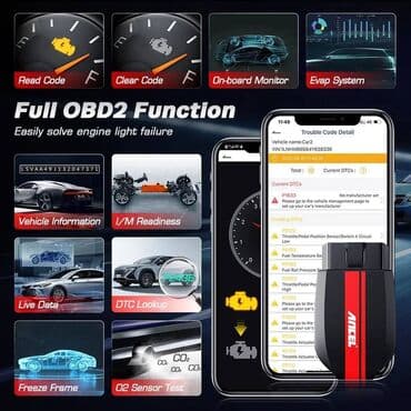 grejalica za auto na upaljac: Novo - ANCEL BD200 Bluetooth OBD2 Auto dijagnostički alat ANCEL — 3