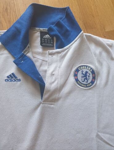 c a zimske jakne: ﻿﻿ADIDAS CHELSEA football club dres, polo majica bela, bele boje, sa — 1