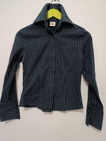 c a tunike: S (EU 36), Spandex, Stripes, color - Black — 1