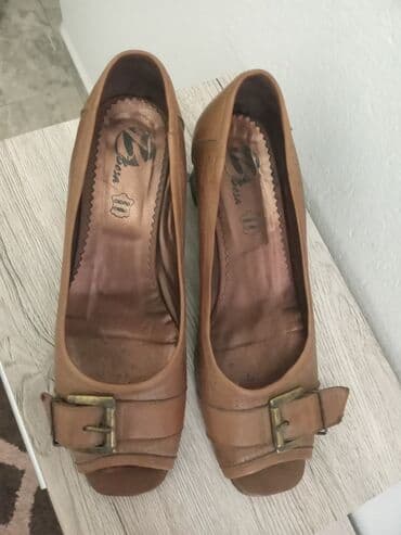 bež čizme od brušene kože: Pumps, Birkenstock, 38 — 1