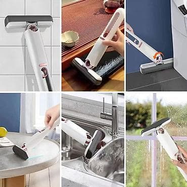 posuda za ulje i sirce: Mini Mop – kompaktna višenamenska spravica za brzo čišćenje - Sklopiv — 6