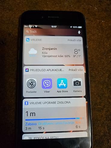 Kućni aparati: Apple iPhone 6 – 16 GB, Space Gray telefon je potpuno ispravan sim — 5