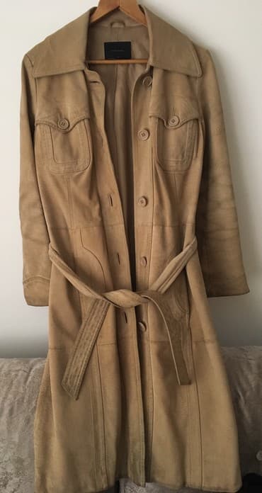 M (EU 38), L (EU 40), Used, With lining, color - Beige
