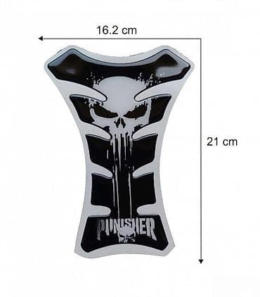 nova torba: TANK PAD Punisher - 1693 📌 Opis: Samolepljivi protektor za rezervoar — 2