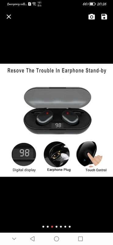 sinsay bluetooth slusalice: Bluetooth Slusalice Y30, nove i ispravne, sa uputstvom,kablicem i — 2