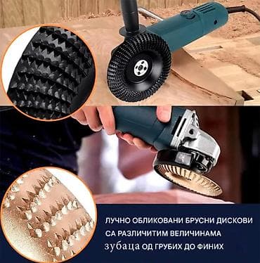 brusilice bosch: Metalno zaobljeno rende za brusilicu. Upotrebljuje se za mekane — 5