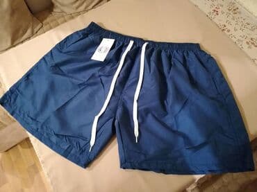 pantalone za punije: Novi muski sorts Fashion u velikom broju 8XL Plavi. Odlican muski — 2