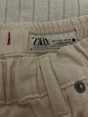 velicine pantalona: Pantalone, L (EU 52), Zara, bоја - Bež — 2