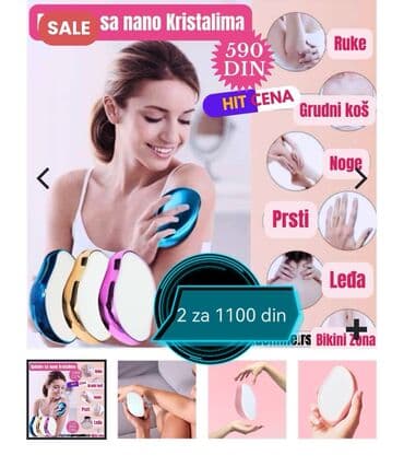 akustična bas gitara sa zvučnikom: Kristalni epilator za uklanjanje dlačica. Jednostavan za upotrebu — 7