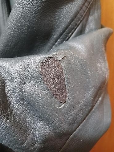 prsluk sako: Muška kožna jakna, crna - Materijal: prirodna koža (mekana, glatka) — 8