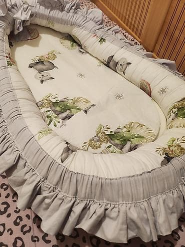 Table legs: Prodajem gnezdo za bebe u nežnim, neutralnim tonovima sa motivima at lalafo.rs — 5 Table legs: Prodajem gnezdo za bebe u nežnim, neutralnim tonovima sa motivima — 5