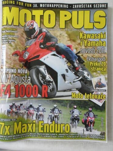 dva i po muškarca sa prevodom: Casopis: moto puls,br.111x2,112 cena za kom — 3