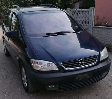 OPEL ZAFIRA 1.8 - KOMPLETAN AUTO U DELOVIMA | Z18XE MOTOR PLAVA