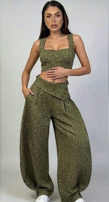 🔥Dvodelni ženski komplet sa leopard dezenom
✅3200 din 
✅S M L — 4