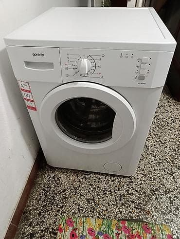 pec na plin za grejanje: Gorenje veš mašina – model WA 60085, prednje punjenje. - Kapacitet — 4