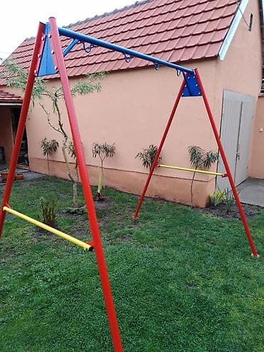 pcelinji vosak za namestaj: Metalna konstrukcija za dečije ljuljaške, pogodna za dvorište, vrtiće — 1