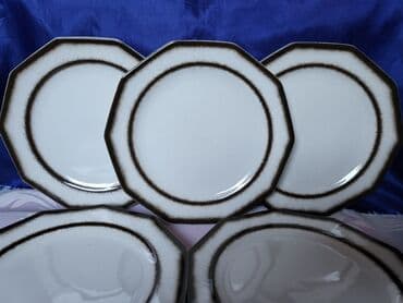 komplet tanjira: Tanjiri Kirchenlamitz porcelan Bavaria 1950g+. Tanjiri — 4