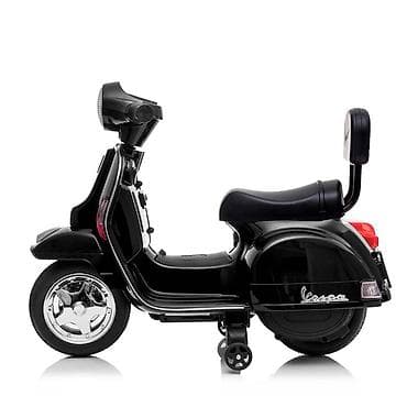 Children's Electric Cars: Vespa PX150 6V – crna – Motor na akumulator za decu Šifra proizvoda — 3
