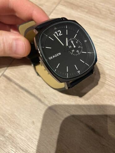 Ručni satovi: Skagen SKW6257 • Case: Black Square Ion-Plated Stainless Steel • — 3