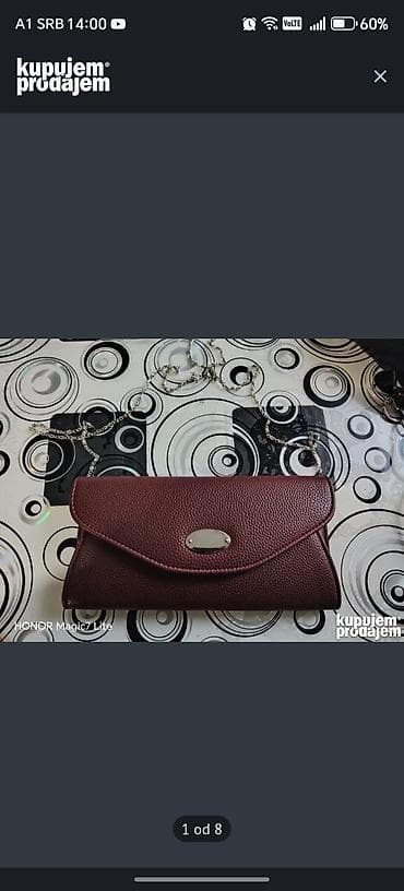 cekrk na lanac: Elegantne ženske torbice – set od 3 modela sa lancem za rame. - Model — 4